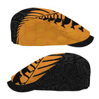 Australia New Zealand Rugby Jeff Hat Gold Aboriginal Wallabies and Maori Black Fern - Aussie Hoodie