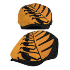 Australia New Zealand Rugby Jeff Hat Gold Aboriginal Wallabies and Maori Black Fern - Aussie Hoodie