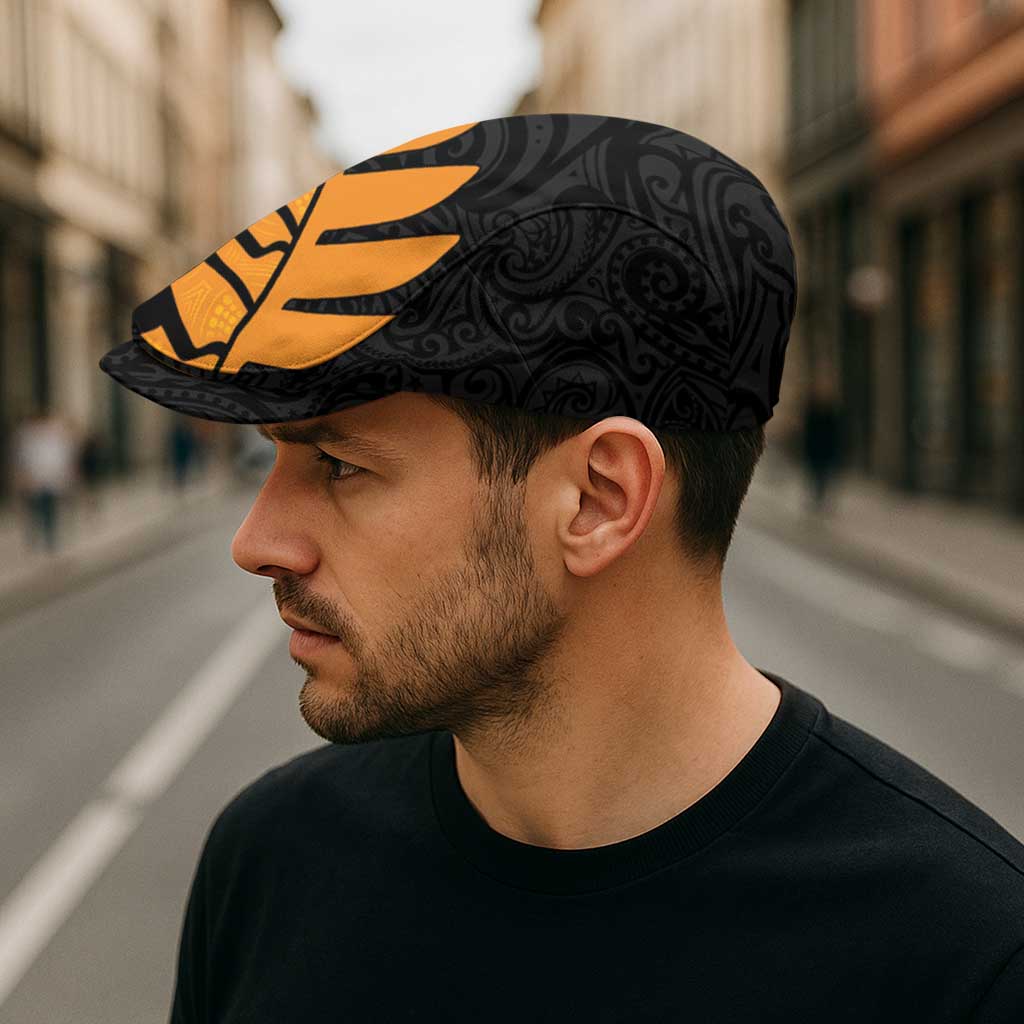 Australia New Zealand Rugby Jeff Hat Gold Aboriginal Wallabies and Maori Black Fern - Aussie Hoodie