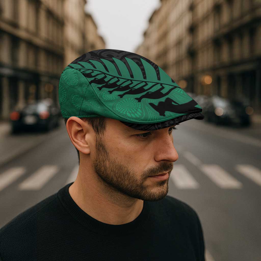 Australia New Zealand Rugby Jeff Hat Green Aboriginal Wallabies and Maori Black Fern - Aussie Hoodie