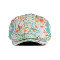 Australia Pink Cockatoo Aboriginal Art Jeff Hat Tropical Hibiscus Floral Style