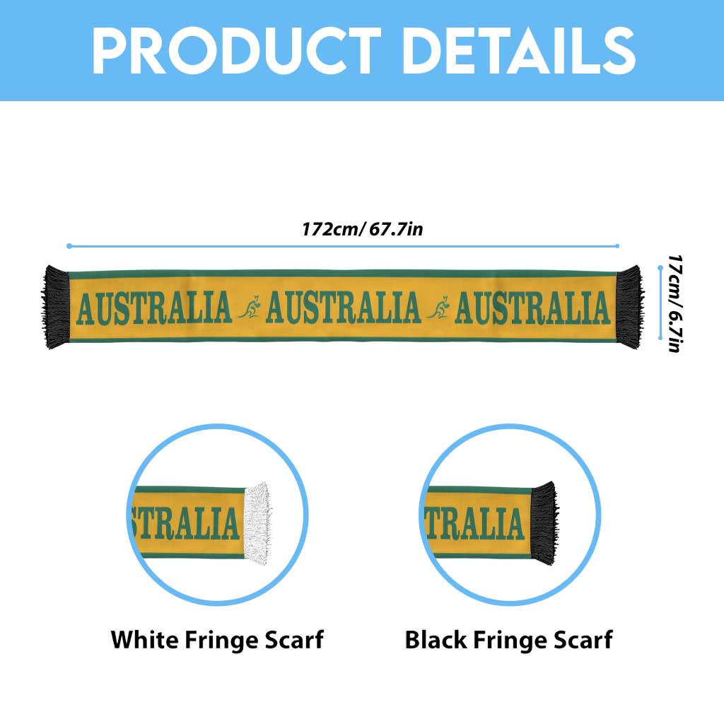 Australia Rugby Ruffneck Scarf Go Wallabies