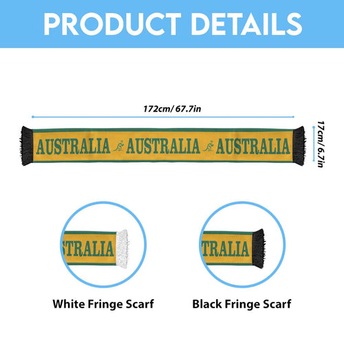 Australia Rugby Ruffneck Scarf Go Wallabies