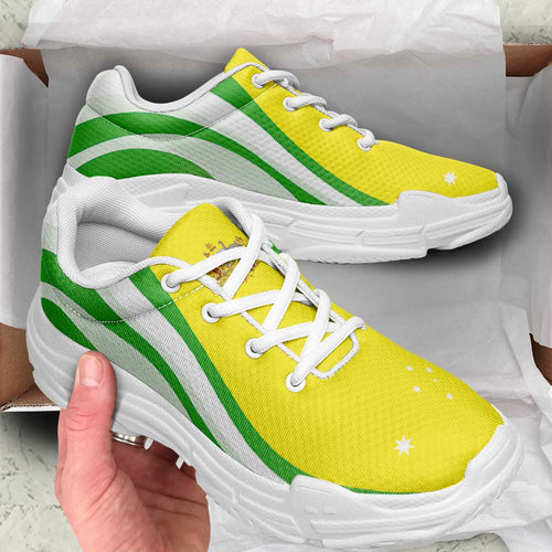 Australia Socceroos Chunky Sneakers Curve Style