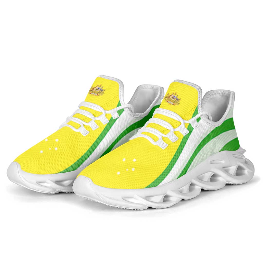 Australia Socceroos Clunky Sneakers Curve Style