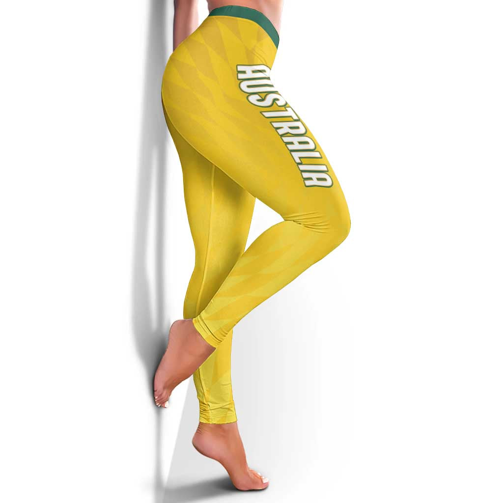 Australia Socceroos Leggings 2026 Forever Golden - Aussie Hoodie