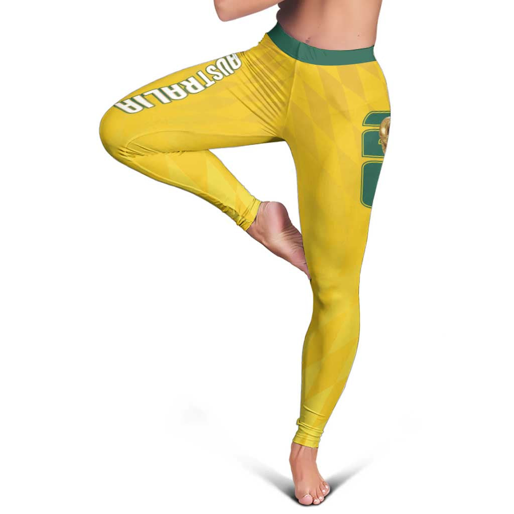 Australia Socceroos Leggings 2026 Forever Golden - Aussie Hoodie