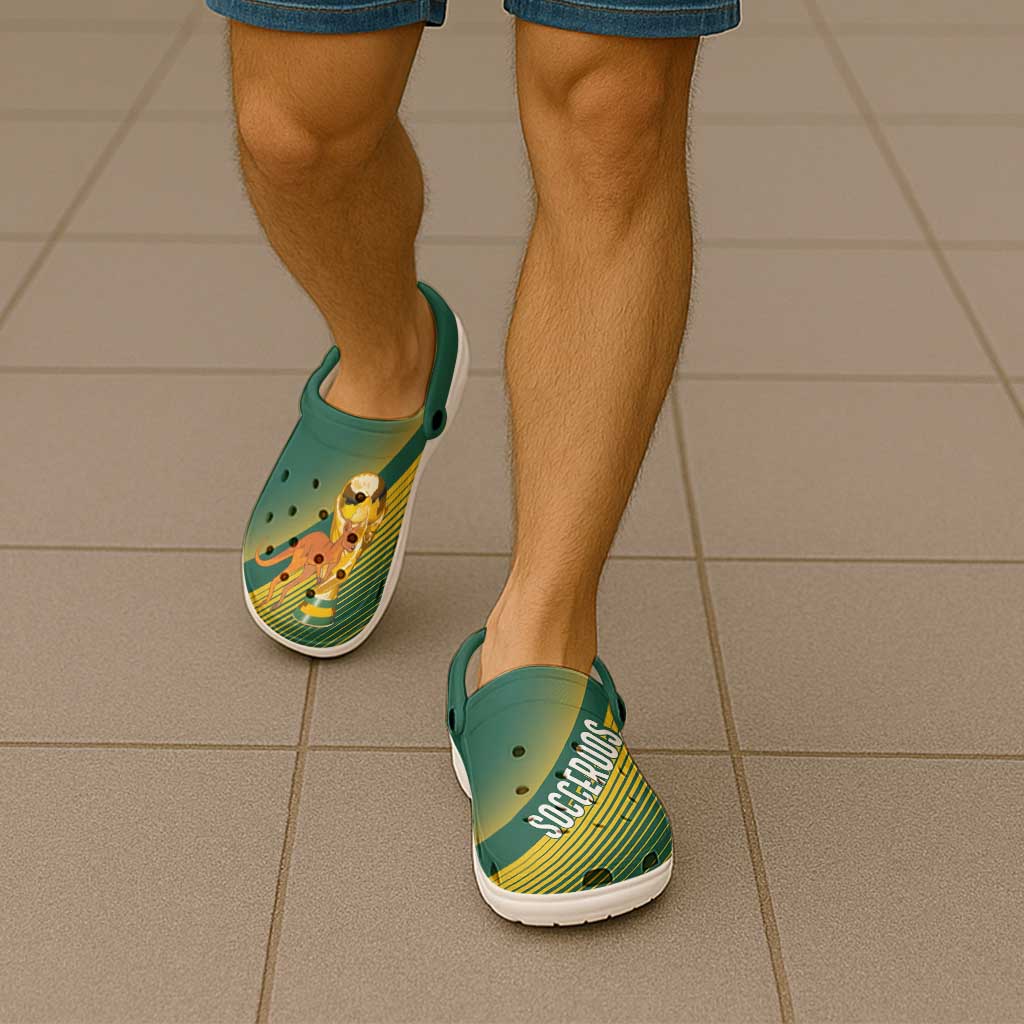 Australia Socceroos WC2026 Clogs Shoes Golden Champions - Aussie Hoodie