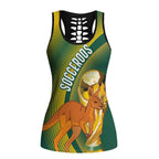 Australia Socceroos WC2026 Hollow Tank Top Golden Champions - Aussie Hoodie