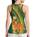 Australia Socceroos WC2026 Hollow Tank Top Golden Champions - Aussie Hoodie