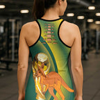 Australia Socceroos WC2026 Hollow Tank Top Golden Champions - Aussie Hoodie