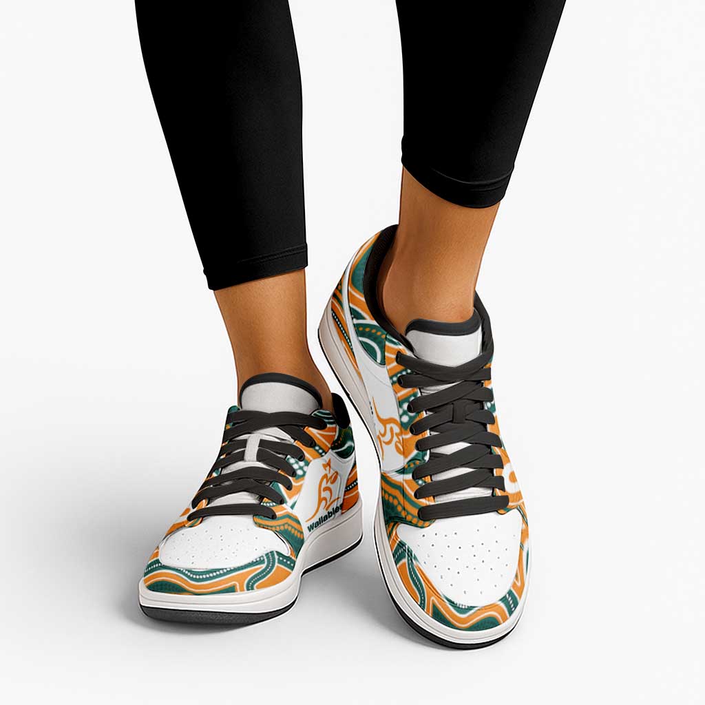 Australia Wallabies 2026 Low Sneakers Aboriginal Art