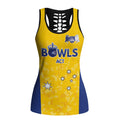 Australian ACT Lawn Bowls Custom Hollow Tank Top Aussie Minimalist Style - Aussie Hoodie