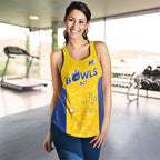 Australian ACT Lawn Bowls Custom Women Racerback Tank Aussie Minimalist Style - Aussie Hoodie