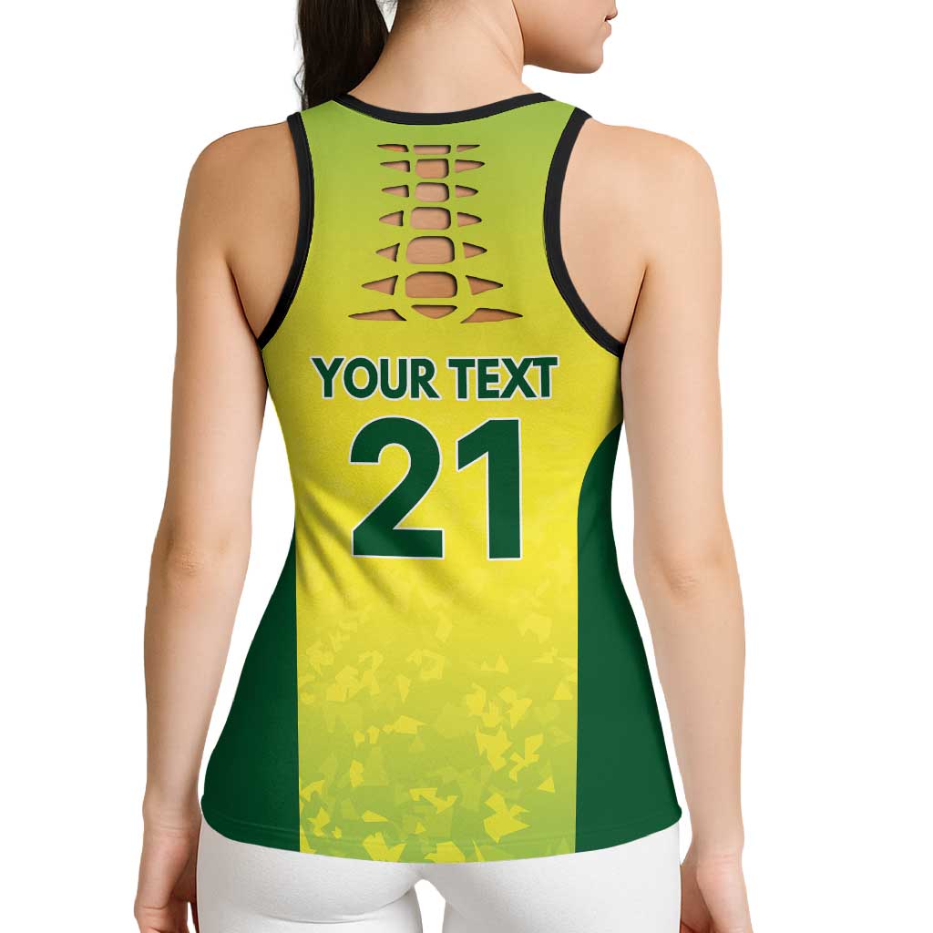 Australian Kangaroo Lawn Bowls Custom Hollow Tank Top Aussie Minimalist Style - Aussie Hoodie