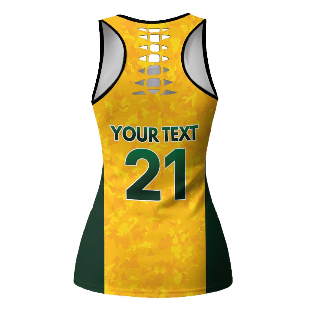 Australian Lawn Bowls Custom Hollow Tank Top Aussie Minimalist Style - Aussie Hoodie