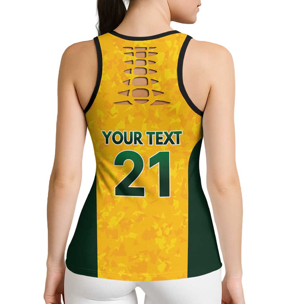 Australian Lawn Bowls Custom Hollow Tank Top Aussie Minimalist Style - Aussie Hoodie