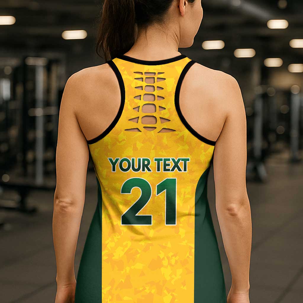 Australian Lawn Bowls Custom Hollow Tank Top Aussie Minimalist Style - Aussie Hoodie