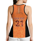 Australian Northern Territory Lawn Bowls Custom Hollow Tank Top Aussie Minimalist Style - Aussie Hoodie