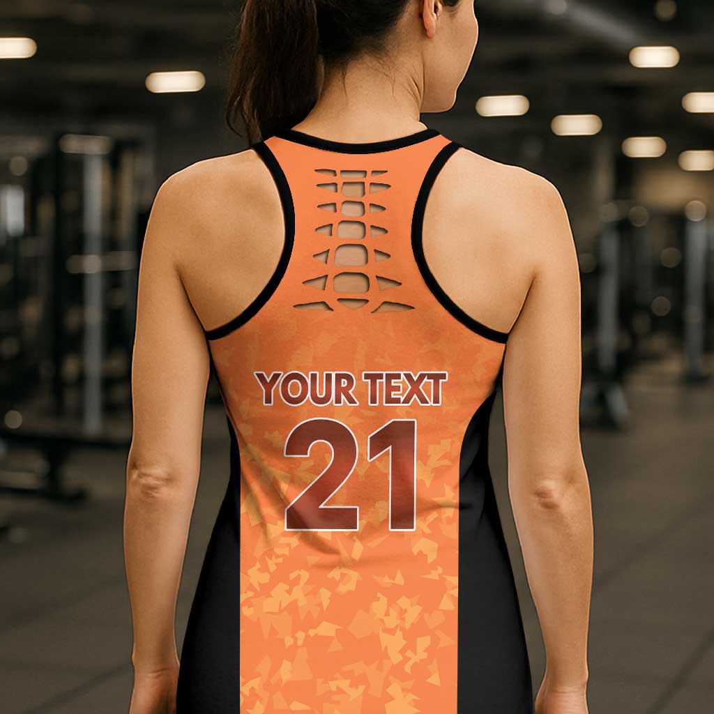 Australian Northern Territory Lawn Bowls Custom Hollow Tank Top Aussie Minimalist Style - Aussie Hoodie