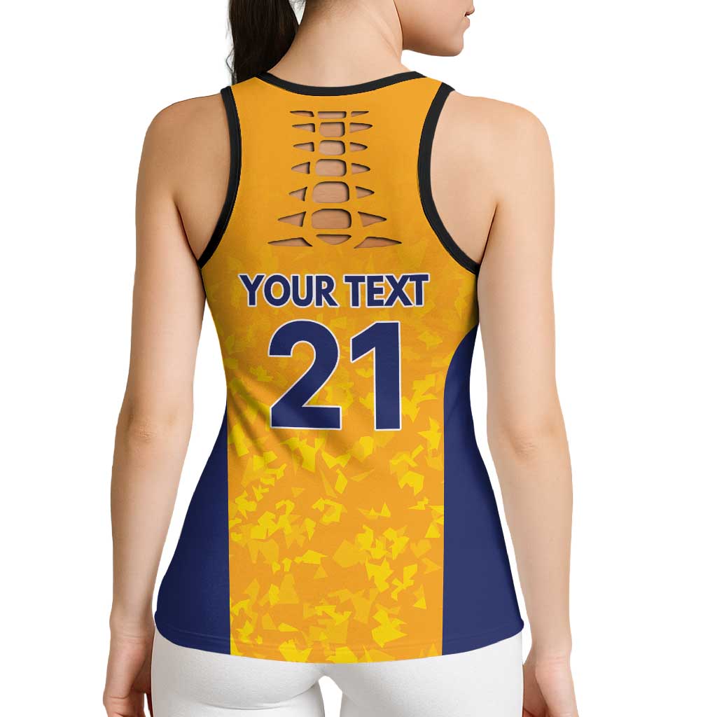 Australian South Australia Lawn Bowls Custom Hollow Tank Top Aussie Minimalist Style - Aussie Hoodie
