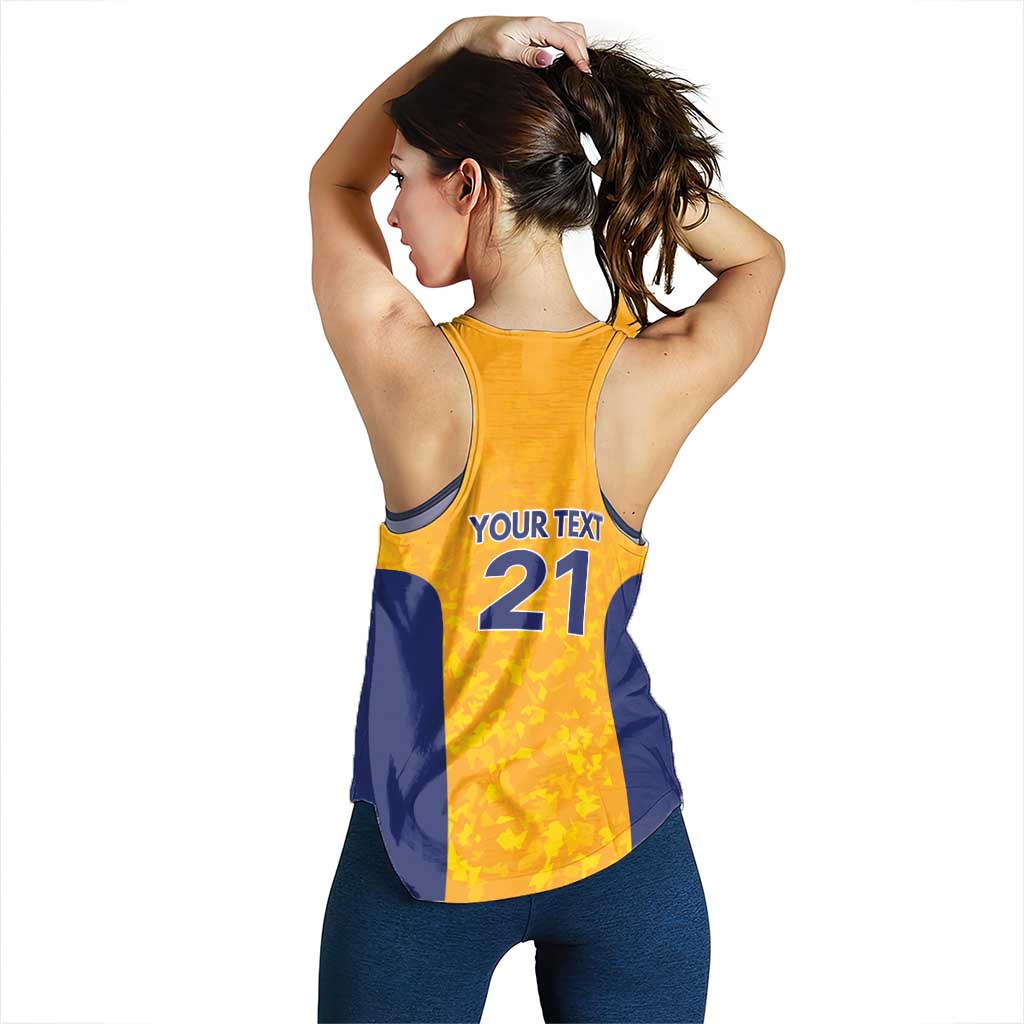 Australian South Australia Lawn Bowls Custom Women Racerback Tank Aussie Minimalist Style - Aussie Hoodie