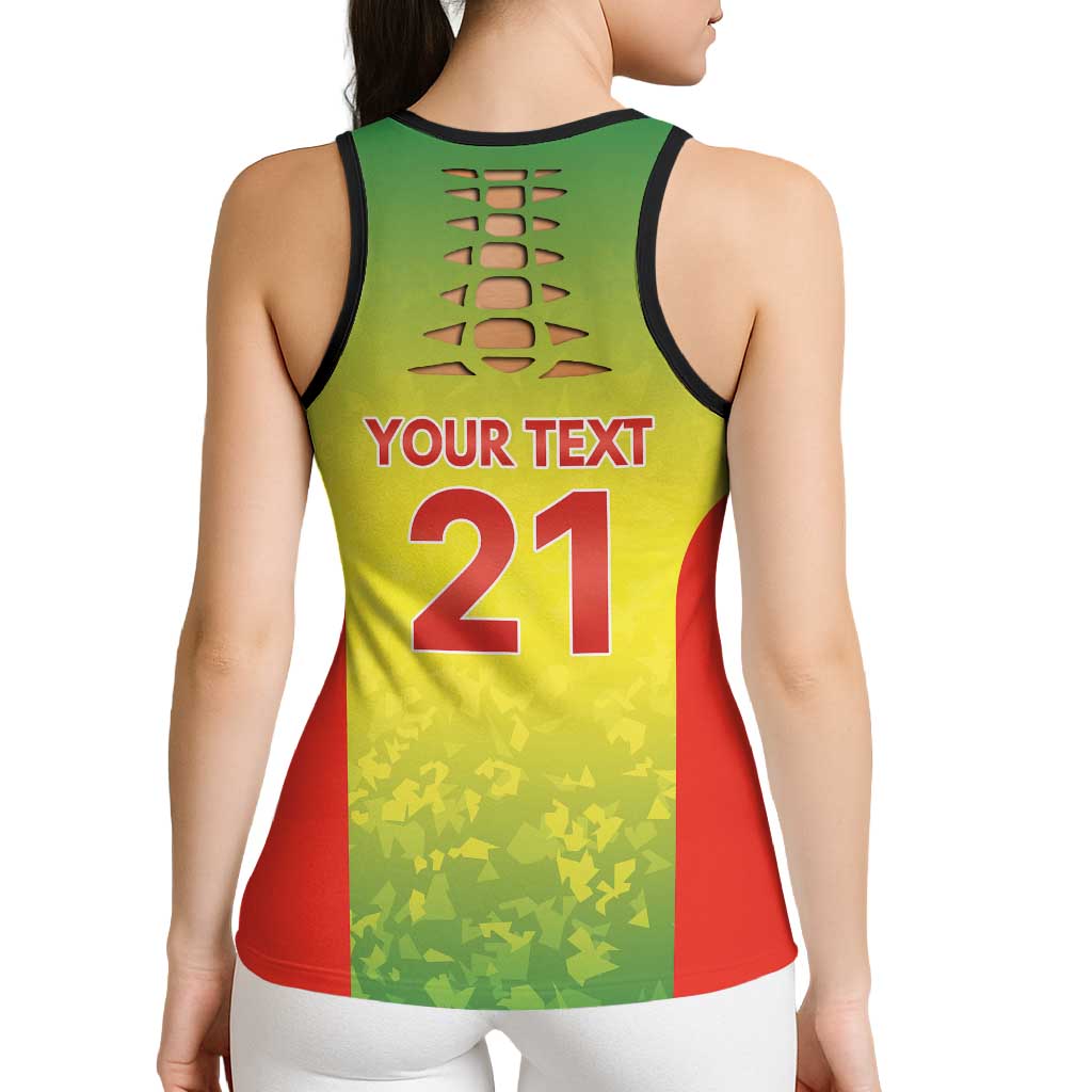 Australian Tasmania Lawn Bowls Custom Hollow Tank Top Aussie Minimalist Style - Aussie Hoodie