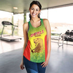 Australian Tasmania Lawn Bowls Custom Women Racerback Tank Aussie Minimalist Style - Aussie Hoodie