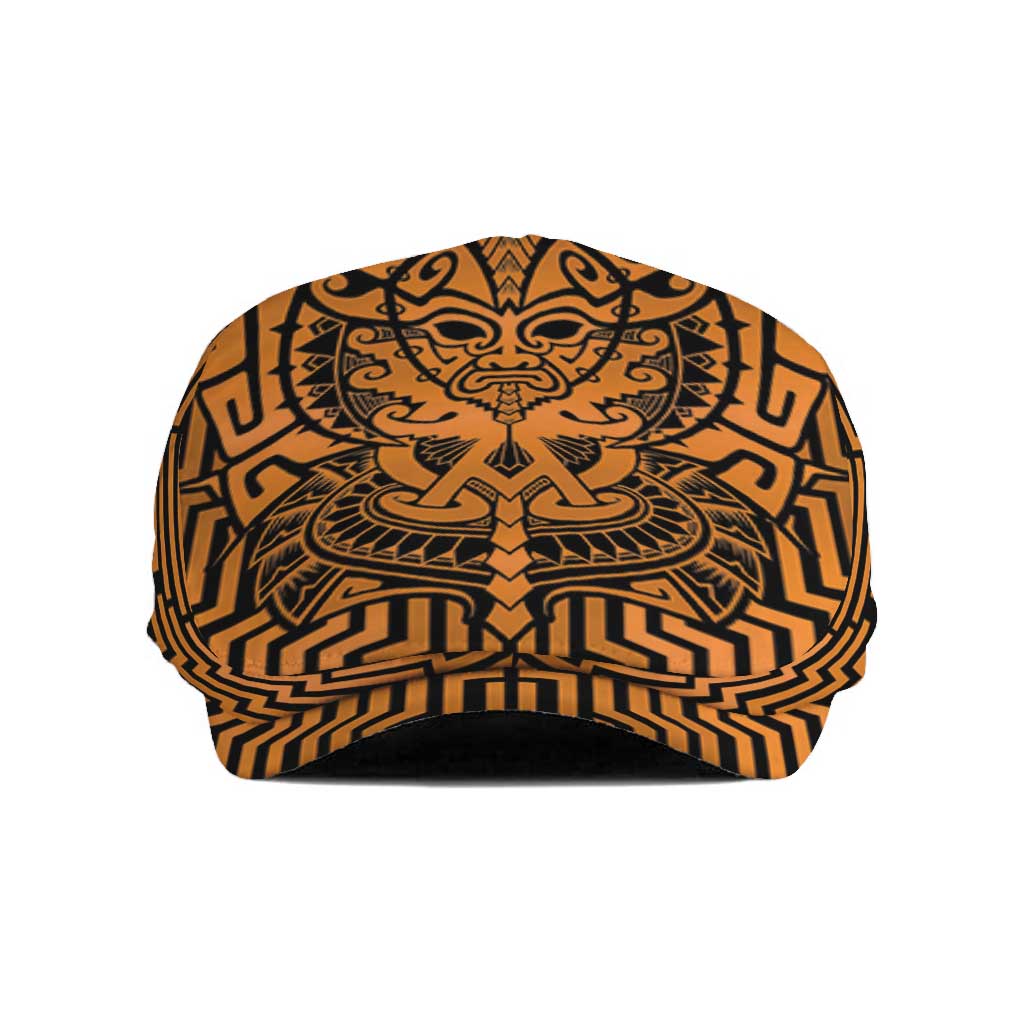 Basketball New Zealand Jeff Hat Gold Maori Ta Moko Indigenous - Aussie Hoodie