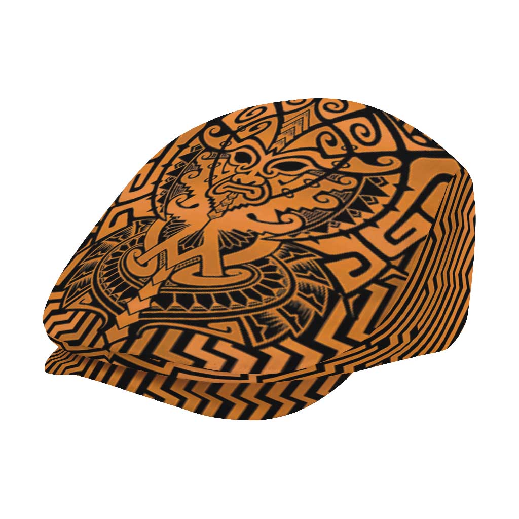 Basketball New Zealand Jeff Hat Gold Maori Ta Moko Indigenous - Aussie Hoodie