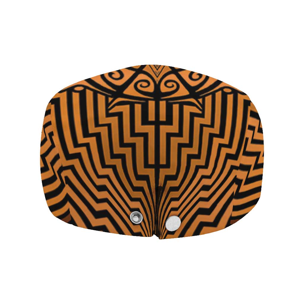 Basketball New Zealand Jeff Hat Gold Maori Ta Moko Indigenous - Aussie Hoodie