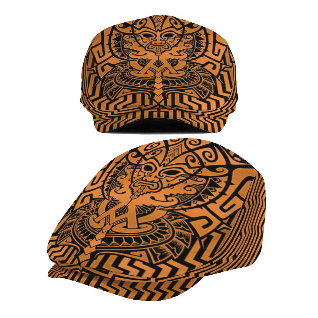 Basketball New Zealand Jeff Hat Gold Maori Ta Moko Indigenous - Aussie Hoodie