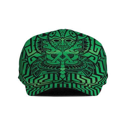 Basketball New Zealand Jeff Hat Green Maori Ta Moko Indigenous - Aussie Hoodie