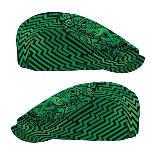 Basketball New Zealand Jeff Hat Green Maori Ta Moko Indigenous - Aussie Hoodie
