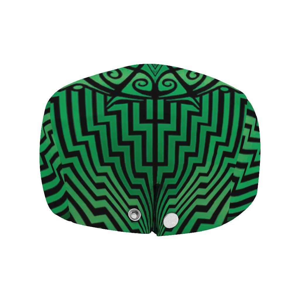 Basketball New Zealand Jeff Hat Green Maori Ta Moko Indigenous - Aussie Hoodie