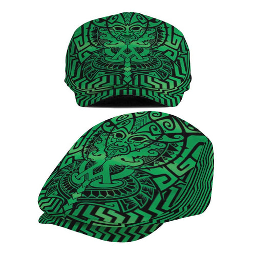 Basketball New Zealand Jeff Hat Green Maori Ta Moko Indigenous - Aussie Hoodie