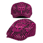 Basketball New Zealand Jeff Hat Pink Maori Ta Moko Indigenous - Aussie Hoodie