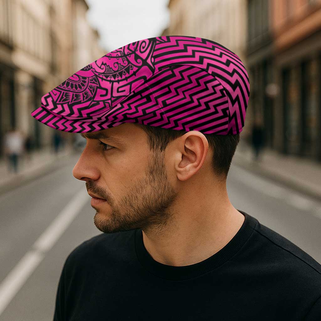 Basketball New Zealand Jeff Hat Pink Maori Ta Moko Indigenous - Aussie Hoodie