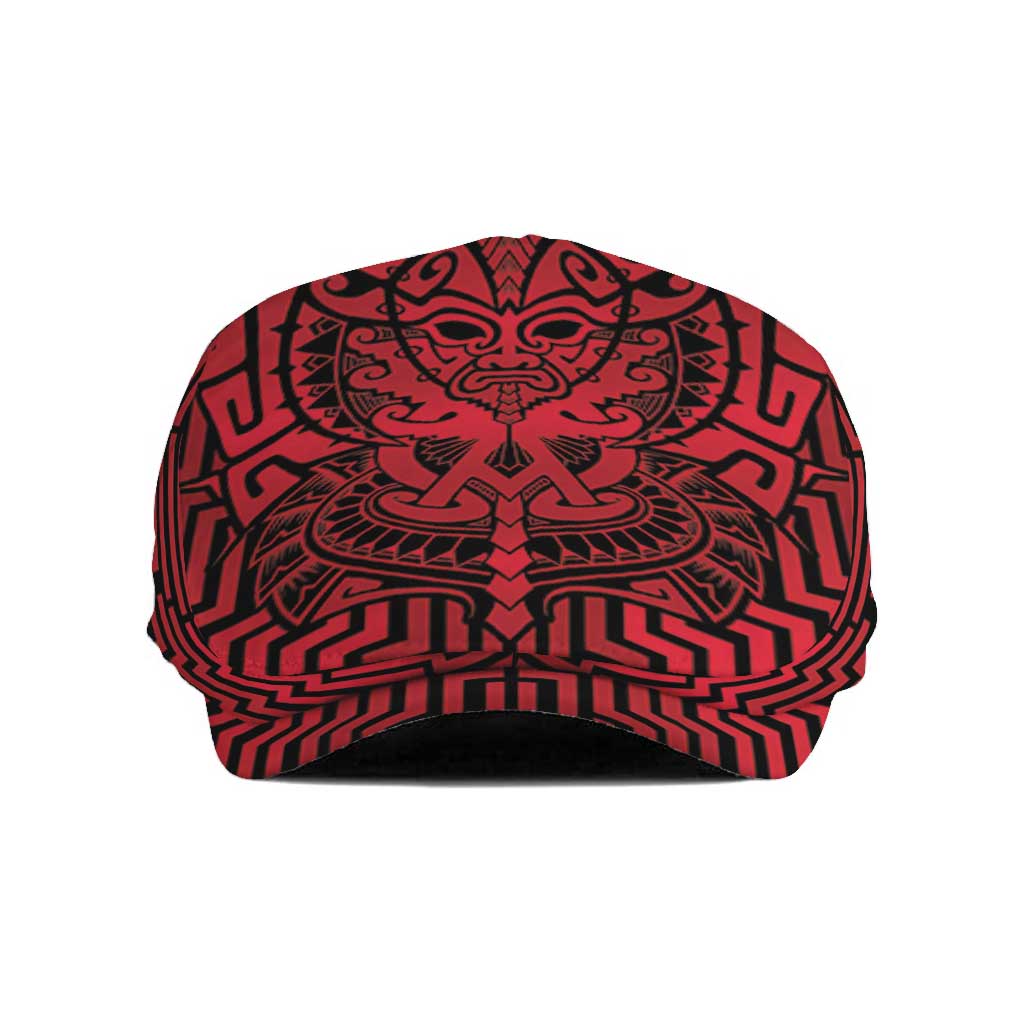 Basketball New Zealand Jeff Hat Red Maori Ta Moko Indigenous - Aussie Hoodie