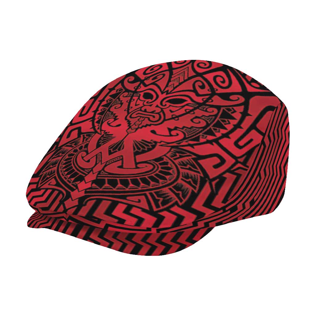 Basketball New Zealand Jeff Hat Red Maori Ta Moko Indigenous - Aussie Hoodie