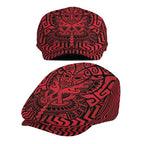 Basketball New Zealand Jeff Hat Red Maori Ta Moko Indigenous - Aussie Hoodie