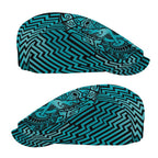 Basketball New Zealand Jeff Hat Teal Maori Ta Moko Indigenous - Aussie Hoodie