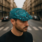 Basketball New Zealand Jeff Hat Teal Maori Ta Moko Indigenous - Aussie Hoodie