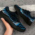 Blue Matariki New Zealand Chunky Sneakers Maori Poutama Galaxy Vibes