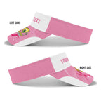 Bowls Australia Breast Cancer Personalised Sun Visor Cap Pink Ribbon Aussie Map With Kangaroo Emu