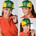 Bowls Australia Snapback Cap National Color Curve Sporty - Aussie Hoodie