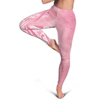 Breast Cancer Awareness Maori Leggings Kia Kaha Kia Maia Kia Manawanui - Aussie Hoodie