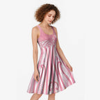 Breast Cancer Awareness Maori Midi Dress Kia Kaha Kia Maia Kia Manawanui - Aussie Hoodie