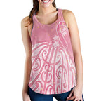 Breast Cancer Awareness Maori Women Racerback Tank Kia Kaha Kia Maia Kia Manawanui - Aussie Hoodie