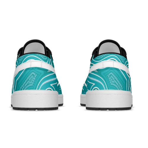 Brisbane Heat 2026 Cricket Low Sneakers Aboriginal Art